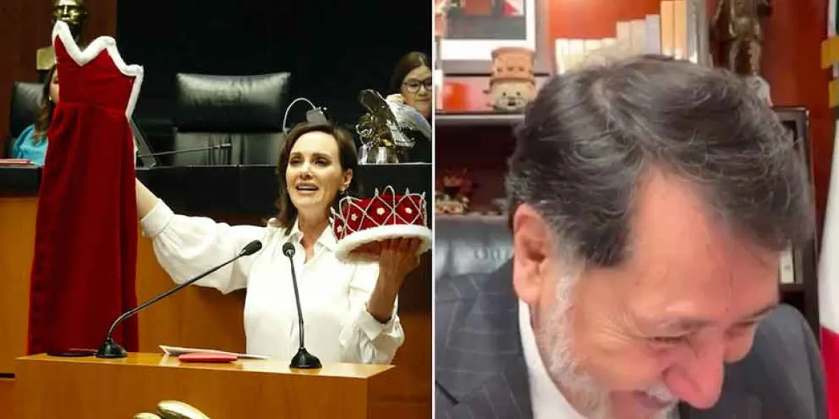 Lilly Téllez se lanza contra Noroña: le deja traje de rey y lo acusa de arrodillarse ante narcopolíticos