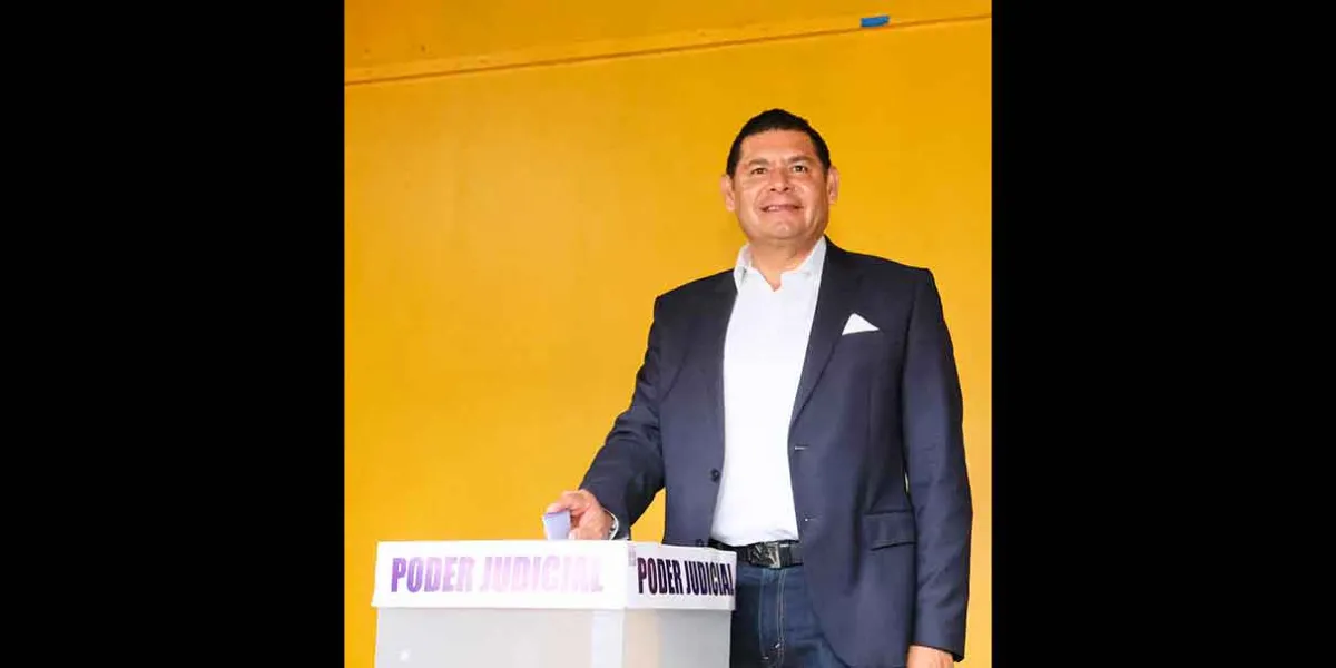 El gobernador Alejandro Armenta llama a votar libremente por el Poder Judicial
