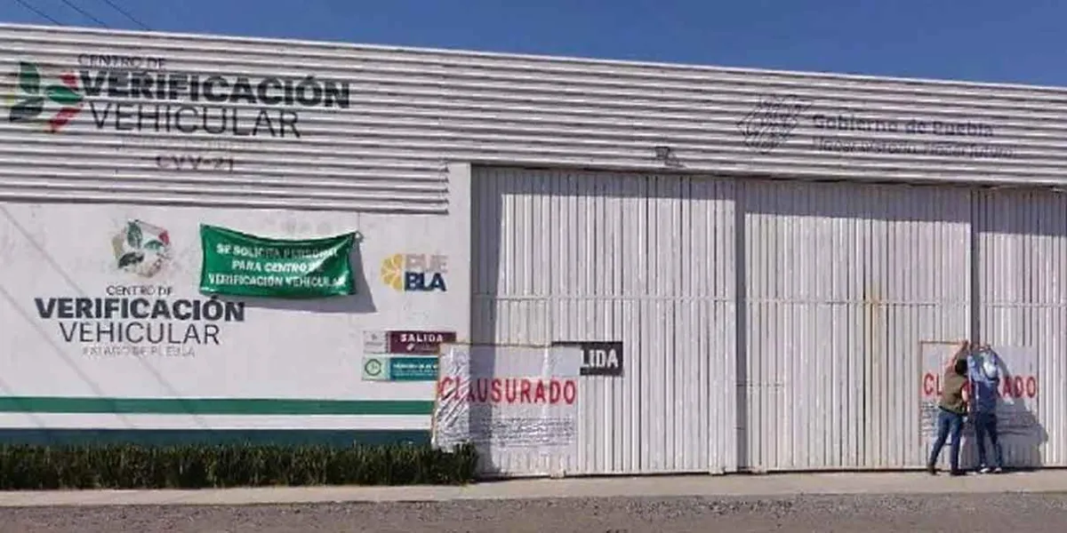 VERIFICENTROS de Huejotzingo, Tehuacán e Izúcar siguen clausurados