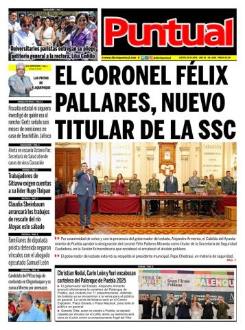 Edición Diario Puntual 20250320
