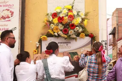 Atlixco abre fiestas patrias con Bando Patrio y luces de septiembre
