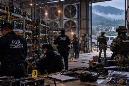 Las criptomonedas y el crimen organizado