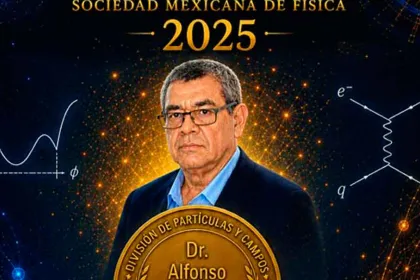 Investigador BUAP recibe Medalla de la División de Partículas y Campos de la Sociedad Mexicana de Física