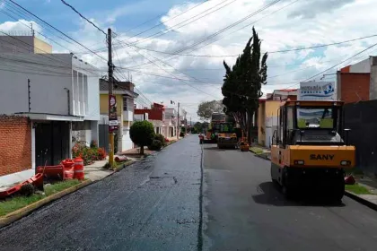 Pavimenta Gobierno del Estado calle 11 Sur y beneficia a 51 mil habitantes