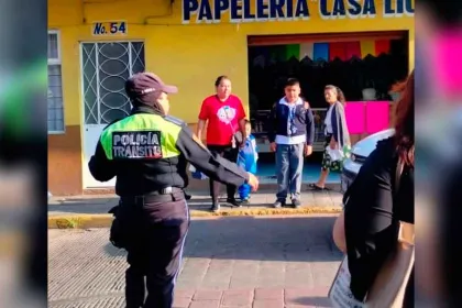 Se mantiene la seguridad escolar en Huauchinango, por un regreso a clases en orden
