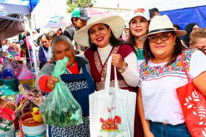 Trueque de San Pedro Cholula supera los 100 mil visitantes y termina con saldo blanco