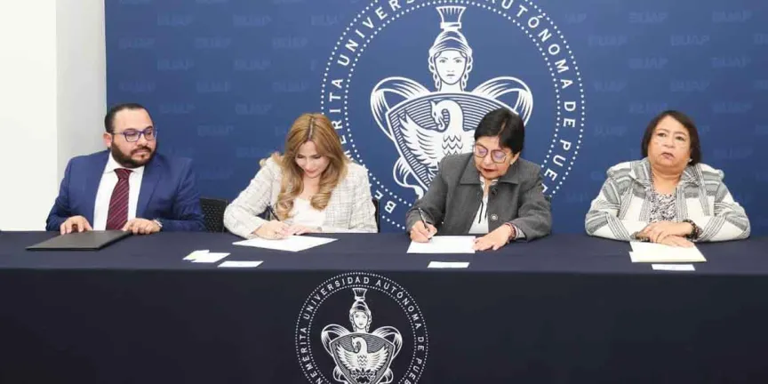 SEDIF y BUAP firman convenio en favor de madres y padres universitarios