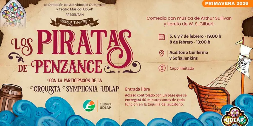 El musical “Los Piratas de Penzance” presenta su segunda temporada