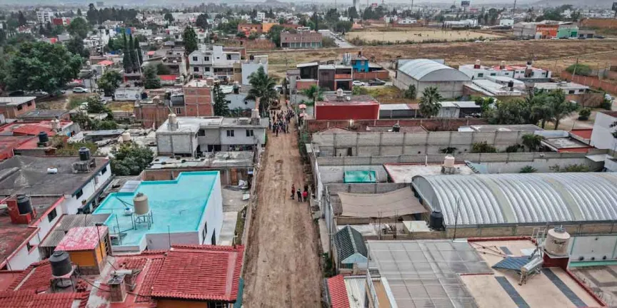 Gobierno municipal de Cuautlancingo inicia otra obra vial