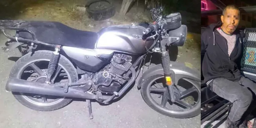 SSCyPC de Cuautlancingo recupera motocicleta con reporte de robo