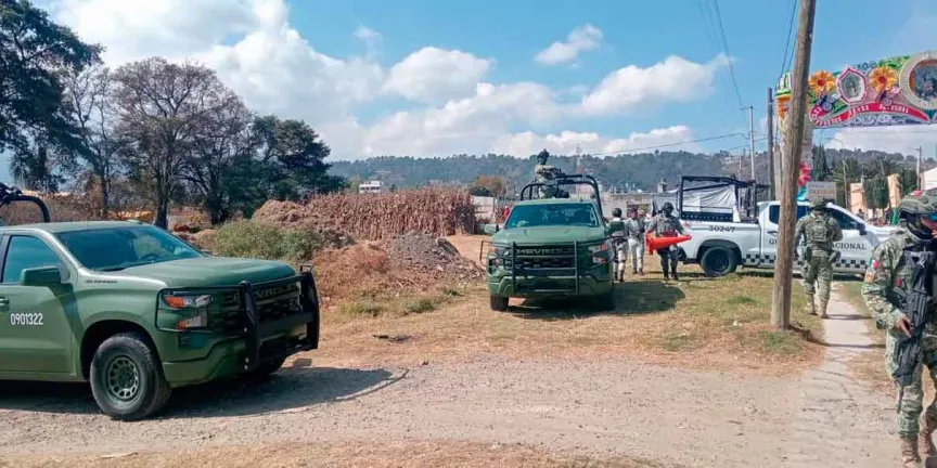 Confiscan cargamento de madera en Tlahuapan; la camioneta era robada
