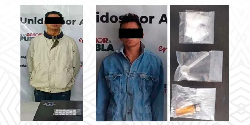 Detuvieron al “Chuky” y “El Bipis” con droga en Tehuacán 