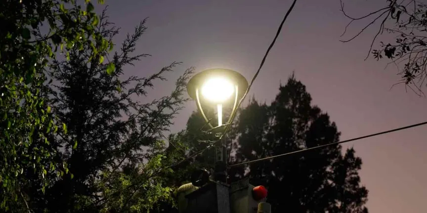 Gracias a esta estrategia se logró la cobertura del 100 por ciento con tecnología LED en la colonia en un universo total de 387 puntos de luz