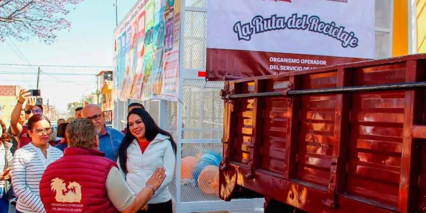 Da Tonantzin Fernández banderazo de arranque a “La Ruta del Reciclaje”