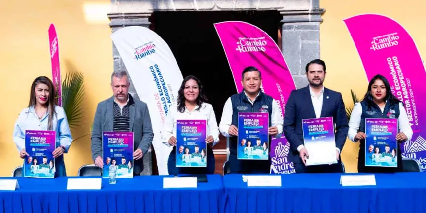 Feria del Empleo con Perspectiva de Género 2026 llega a San Andrés Cholula