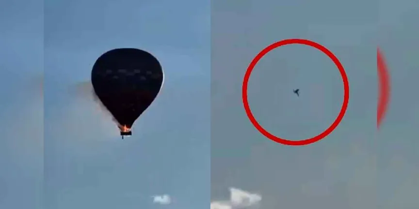IMÁGENES SENSIBLES. Tragedia en Santa Catarina: globo aerostático se incendia y deja 8 muertos en Brasil