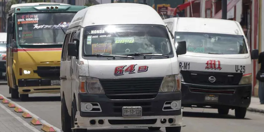 Paro de servicio del transporte público este martes en la capital y zona matropolitana