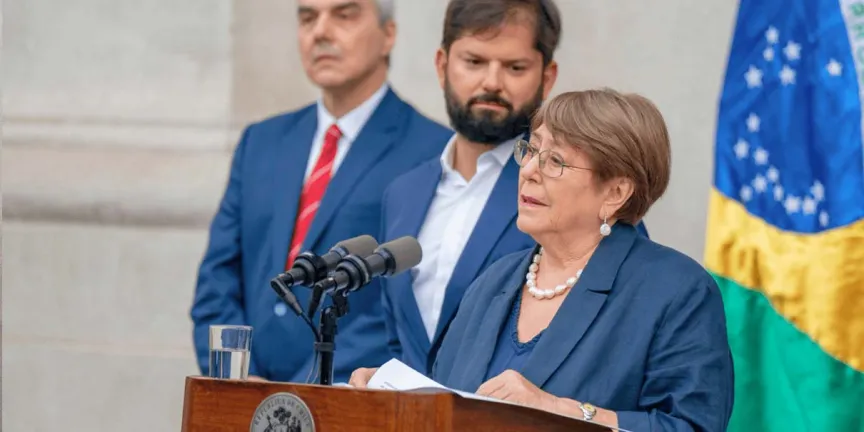 Michelle Bachelet va por la ONU con respaldo de Chile, México y Brasil