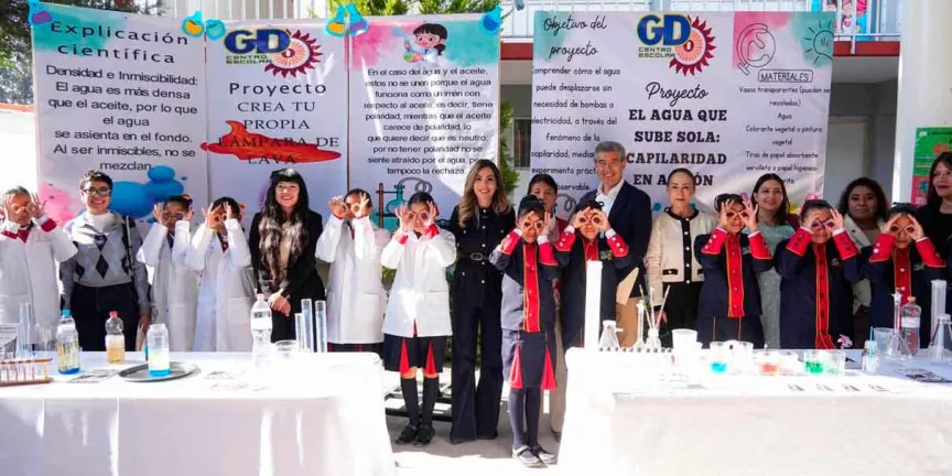 Gobierno de Pepe Chedraui promueve el talento científico de niñas poblanas