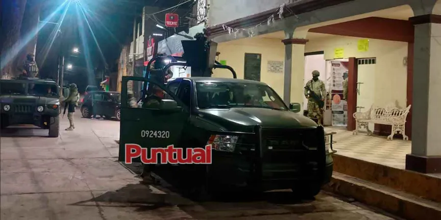 Despliegue de Sedena en San Juan Tuxco refuerza seguridad tras hechos violentos