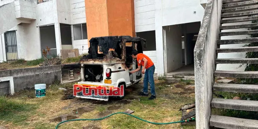 Reportan intentos de incendio contra Oxxo y vehículos en Huejotzingo