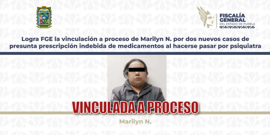 Se hunde Marilyn Cote con dos nuevos delitos; permanece en el penal de Serdán