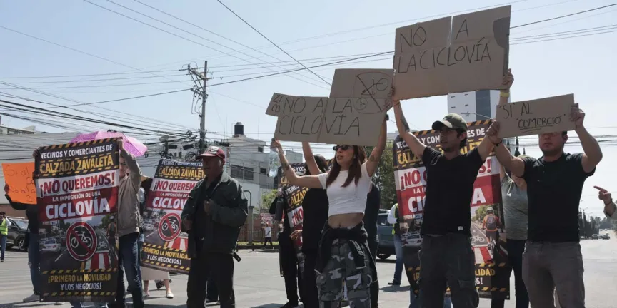 Sí o si la ciclovía en la zona de Zavaleta, las protestas no la frenarán
