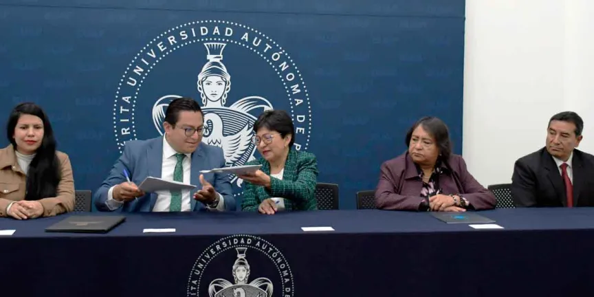 Signan convenio la BUAP y el Centro de Conciliación Laboral del estado de Puebla