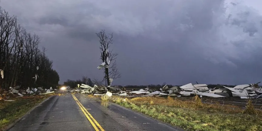 Texas, Luisiana y Misisipi enfrentan riesgos de inundaciones y granizo gigante