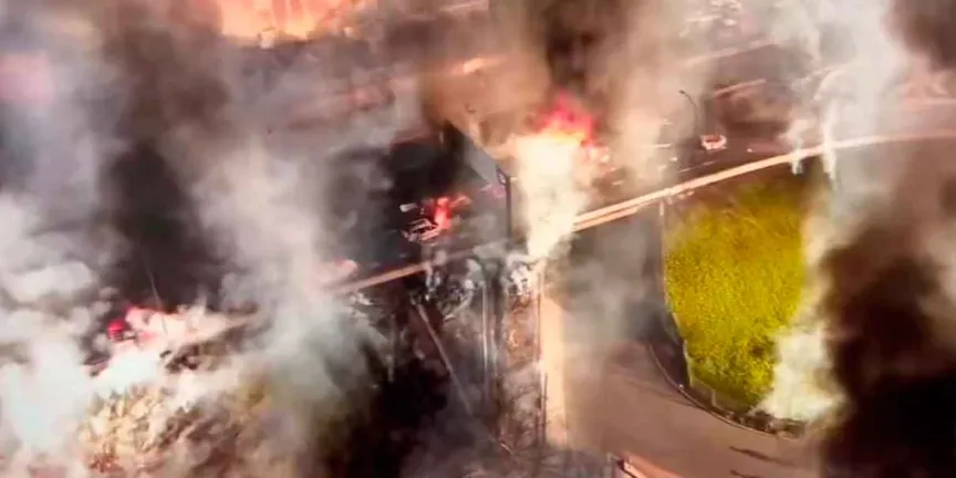 VIDEO. Explosión de camión con gas LP en Renca deja cinco muertos y 17 heridos en Santiago