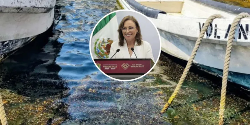 “Dé la cara”: pescadores exigen a Rocío Nahle acudir a la zona