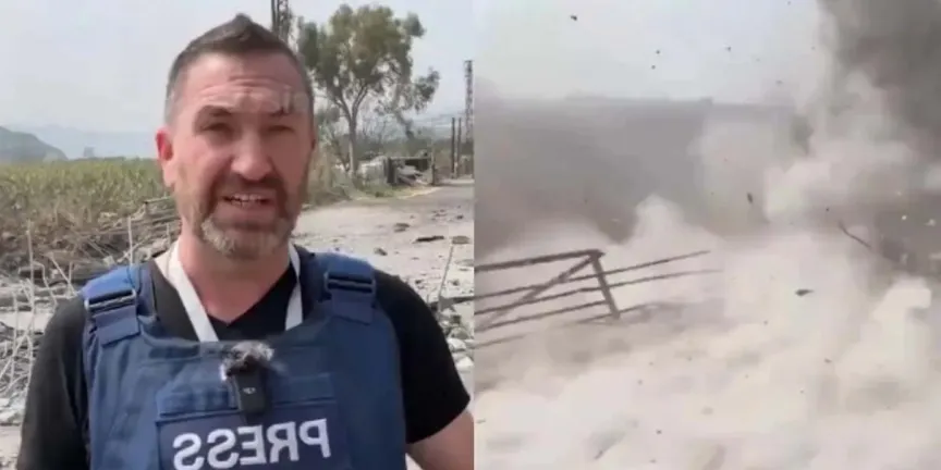 Ataque israelí en Líbano deja heridos a reporteros de RT durante cobertura EN VIVO