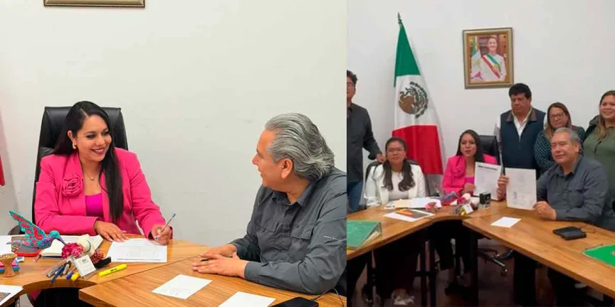 Aumentan salario y prestaciones a trabajadores del Ayuntamiento de Cholula