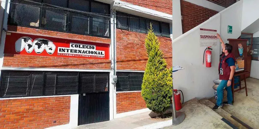 Profeco clausura servicios en dos colegios privados de Puebla tras detectar irregularidades