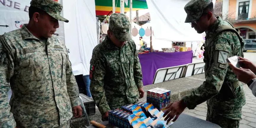 Coordinación interinstitucional promueve campaña de desarme en Huauchinango