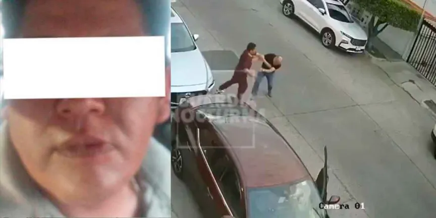 IMÁGENES SENSIBLES. Detienen a oftalmólogo que golpeó a pareja de adultos mayores en Guadalajara