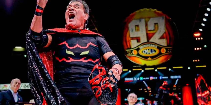  El Satánico  se despide de la lucha libre mexicana