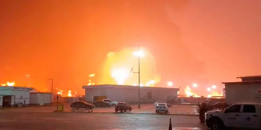 Incendio en Dos Bocas deja al menos un muerto: reportan explosión en refinería de Tabasco