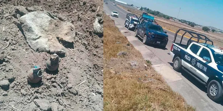 Cierran carretera Puebla–Tehuacán por hallazgo de artefactos sospechosos