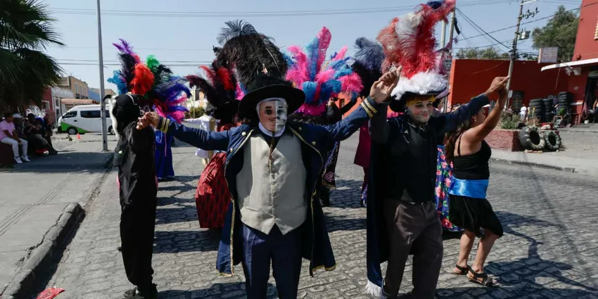 En La Libertad y Xonaca donde más alcoholizados hubo con los Huehues
