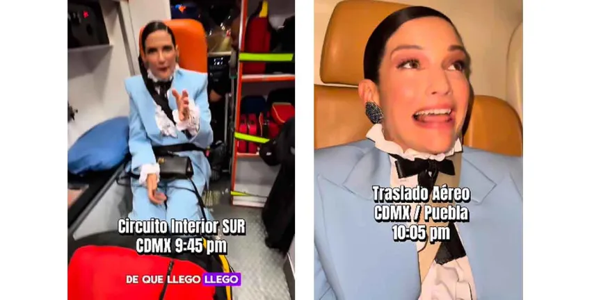 VIDEO. Natalia Jiménez en ambulancia: polémica por usar vehículo de emergencia para ir a una fiesta