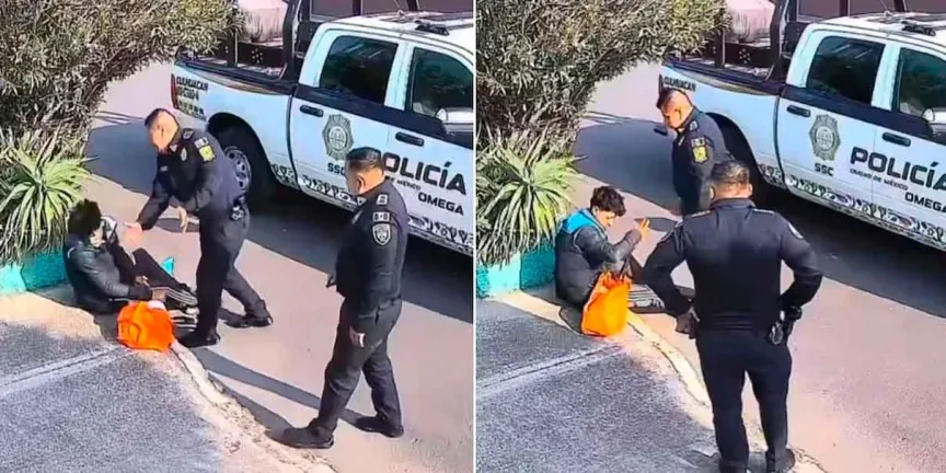Policía golpea a jardinero en Coyoacán: SSC CDMX suspende a oficial tras video viral