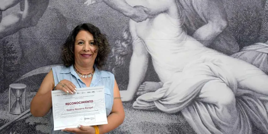 Recibe académica BUAP reconocimiento del SECIHTI