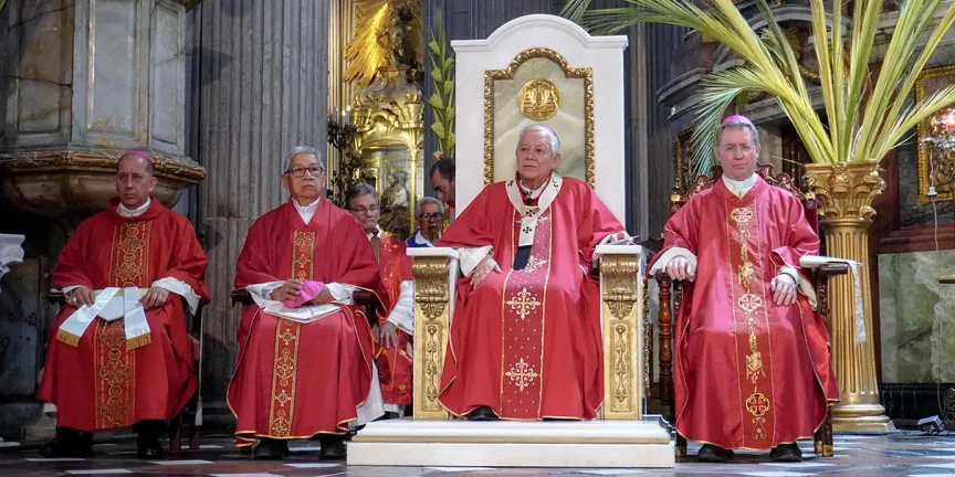 Arzobispo de Puebla pide paz tras crimen de catequista en Domingo de Ramos