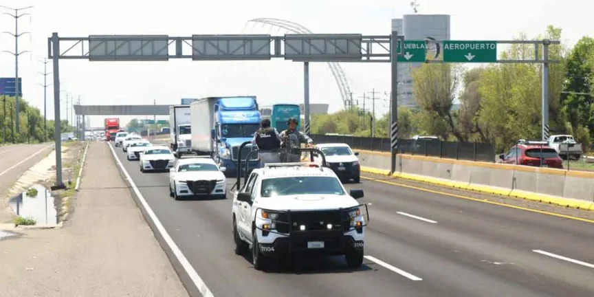 206 camiones con mercancía han sido recuperados en la autopista México-Puebla-Veracruz