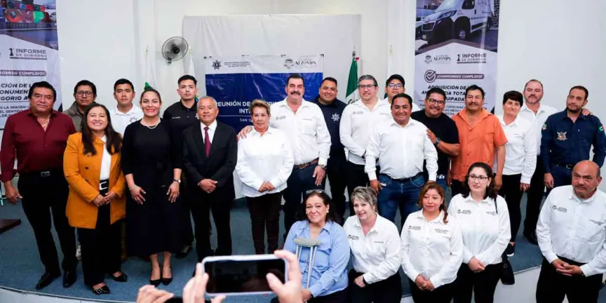 San Andrés Cholula fortalece estrategia regional de seguridad en Atzompa