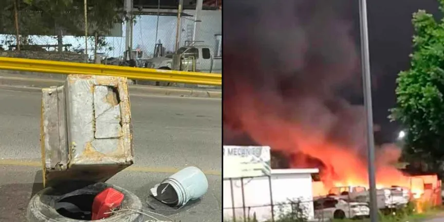 Captura del Metro 9 desata terror en Reynosa: bloqueos, balaceras e incendios paralizan la frontera de Tamaulipas
