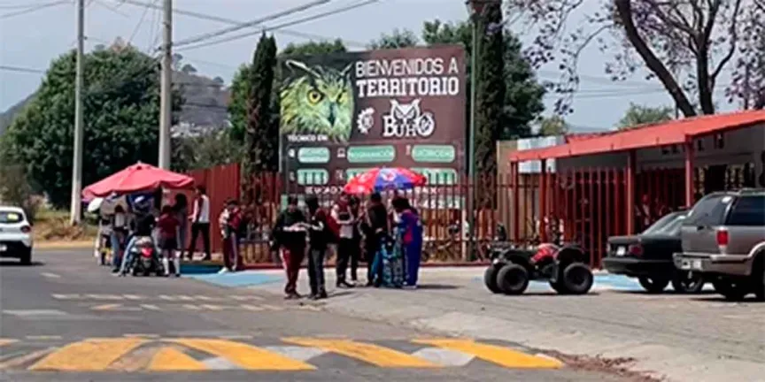 Amenaza de tiroteo en CBTIS 16 de Atlixco desata alerta escolar