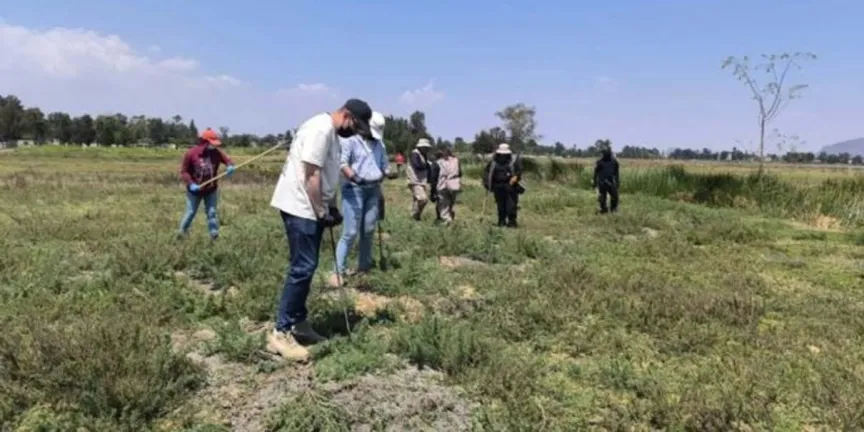 Colectivos destapan sitio con más de 200 restos humanos en Tláhuac-Chalco