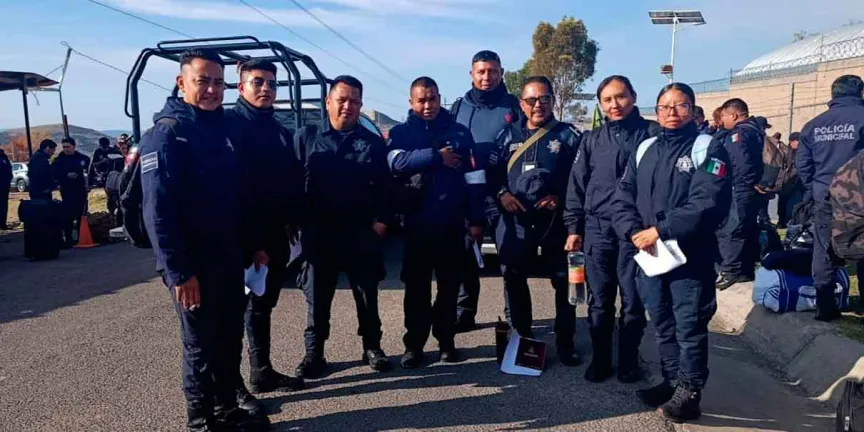 Cuautlancingo fortalece la capacitación policial en coordinación con estrategia estatal
